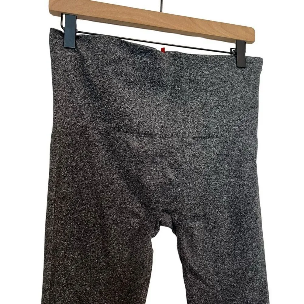 Spanx High Waist Charcoal Gray Leggings Size XL